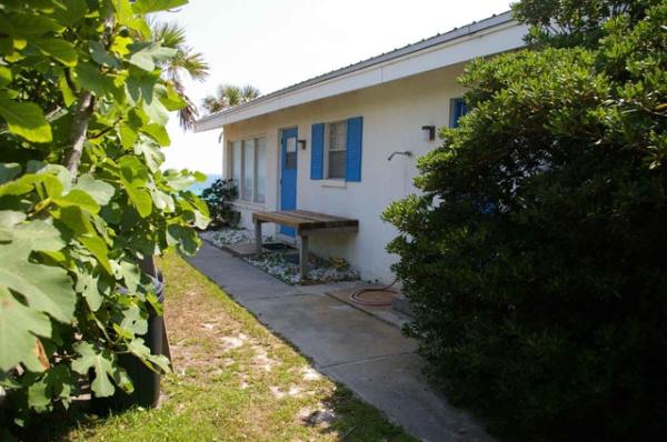 Shady side View of Casa Sounion