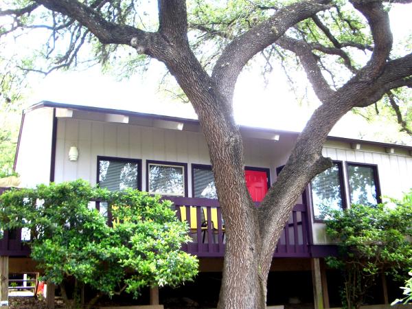 View of front with stairs and path from street