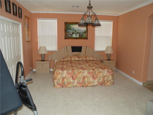 Down Stairs Master Bedroom