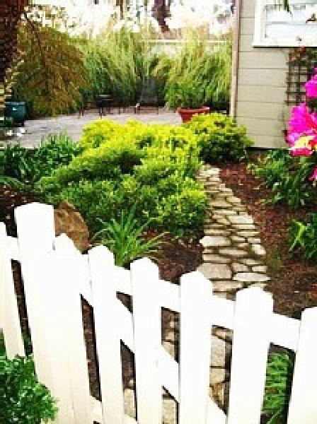 Walkway To Back Deck